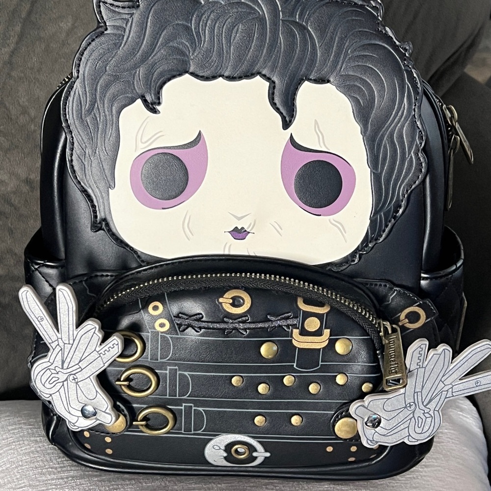Loungefly Funko Pop Edward Scissorhands Mini backpack 2021 NYCC LE